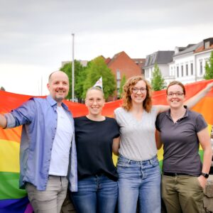 Kai, Paula, Ilka und Svenja